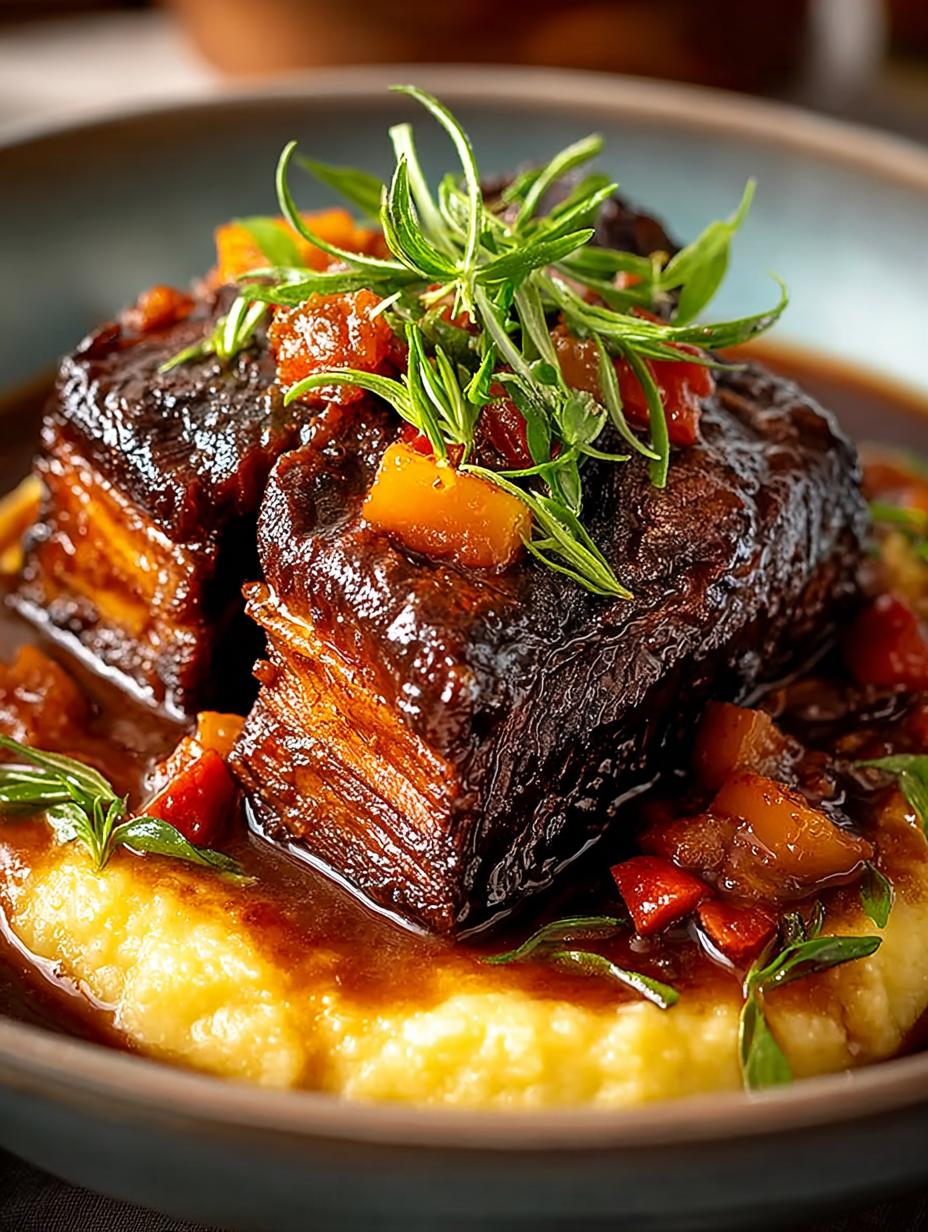 Apple Cider Braised Short