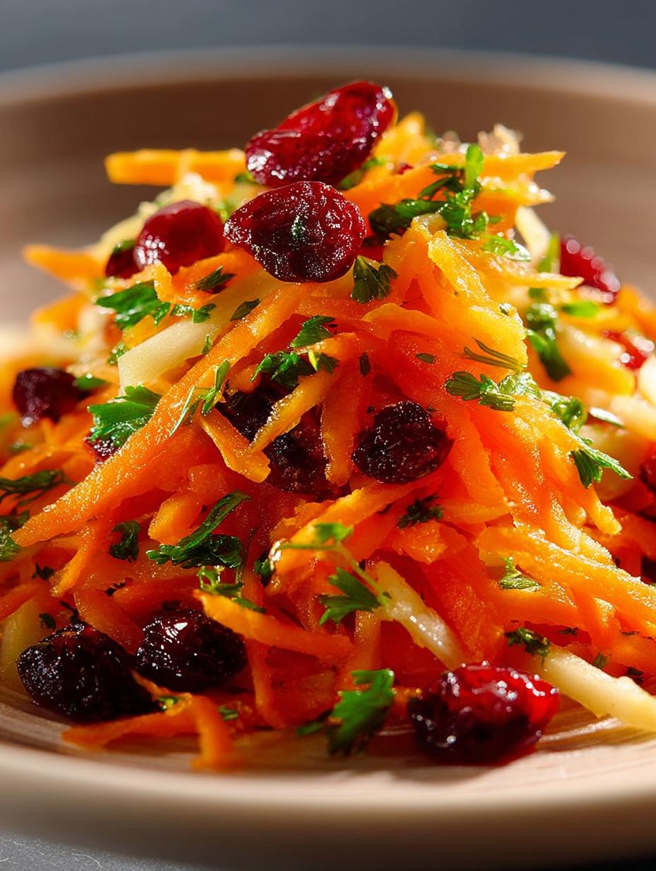 Apple Cranberry Carrot Salad