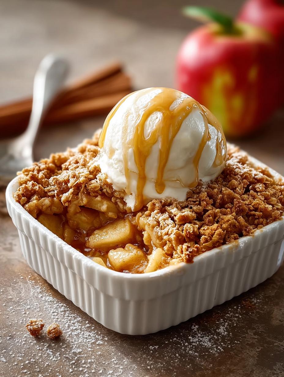 Easy Apple Crisp: A Cozy Fall Dessert Recipe - Apple Crisp - additional detail