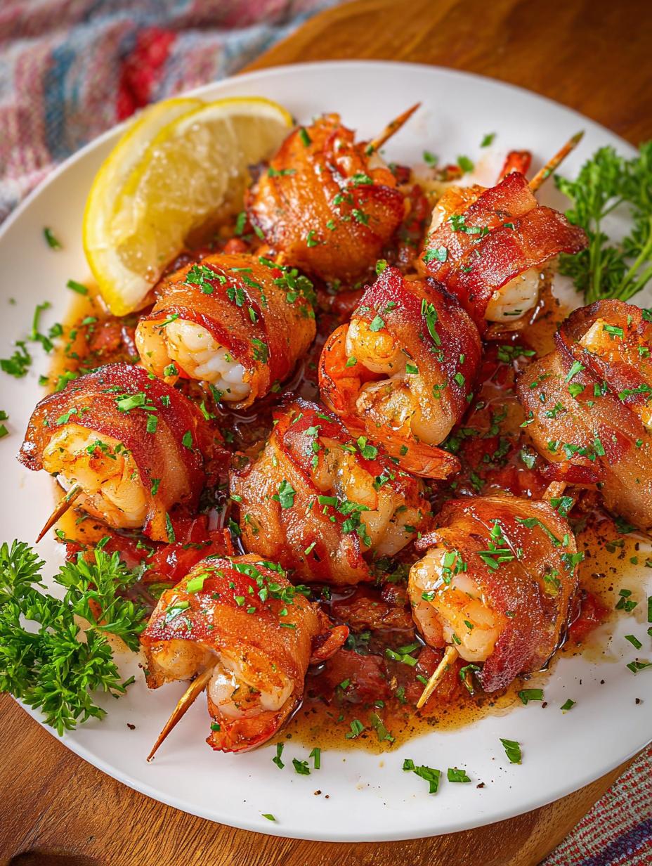 Bacon Wrapped Shrimp
