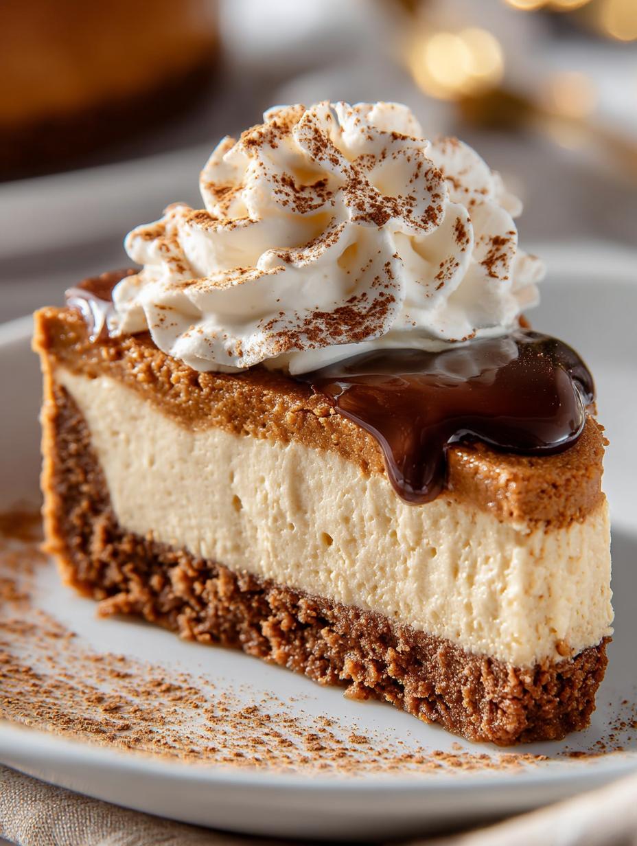 Bake Gingerbread Cheesecake