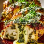 Baked Pesto Mozzarella Chicken