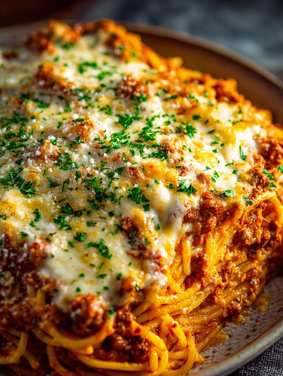 Delicious Baked Spaghetti: A Family Favorite Recipe - Baked Spaghetti - additional detail