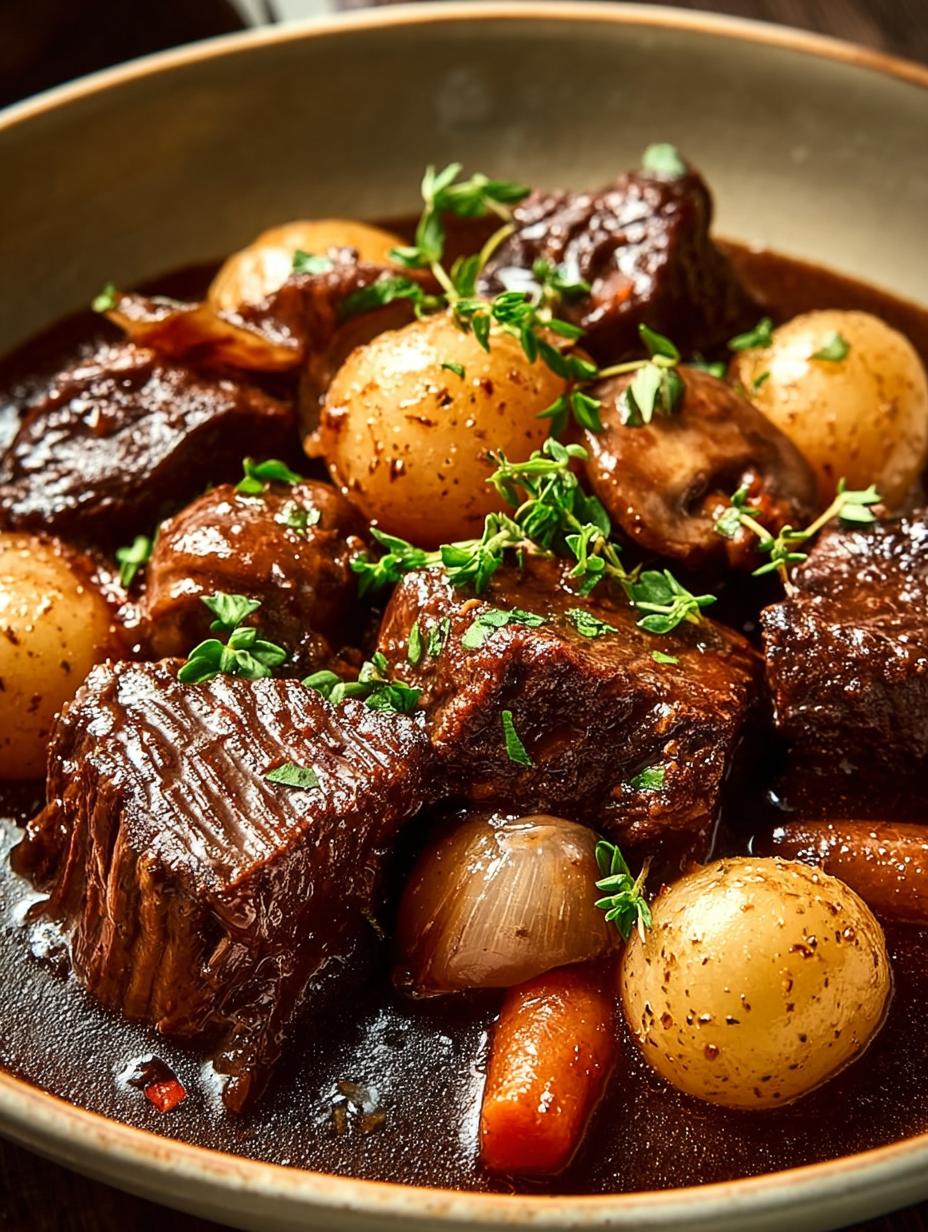 Delicious Beef Bourguignon: 7 Classic Cooking Tips - Beef Bourguignon - main visual representation