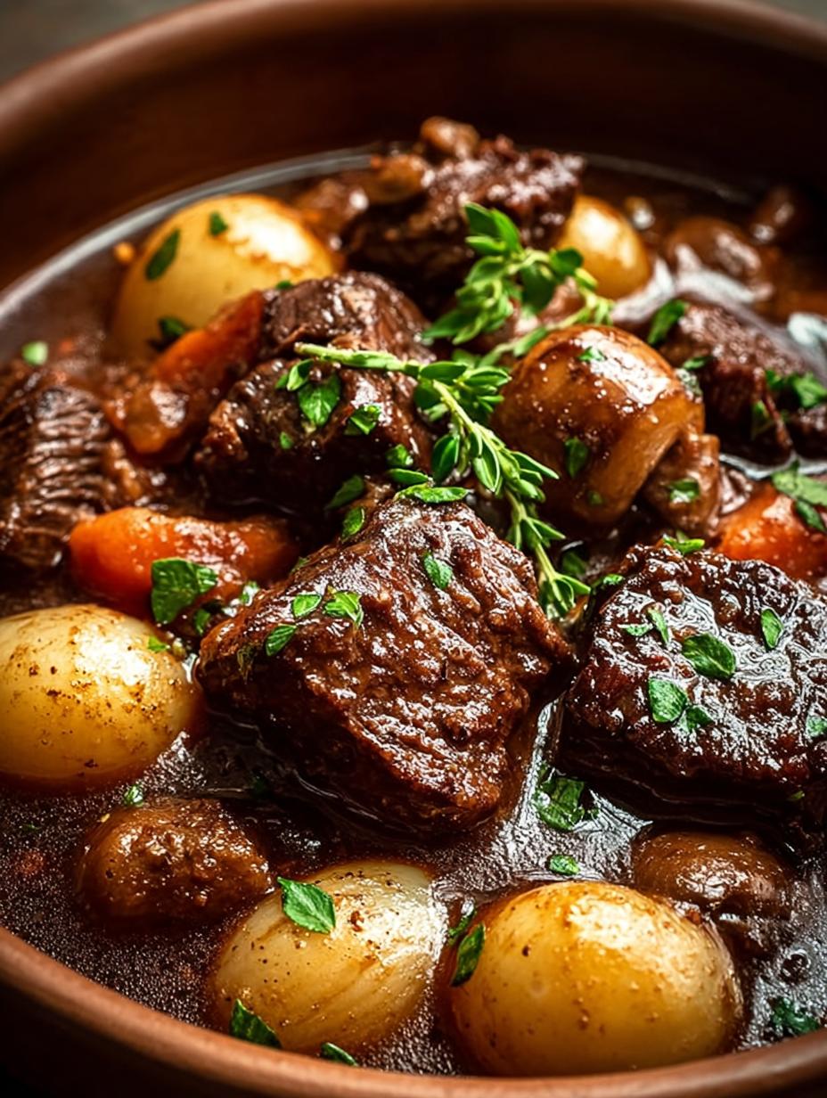 Delicious Beef Bourguignon: 7 Classic Cooking Tips - Beef Bourguignon - additional detail