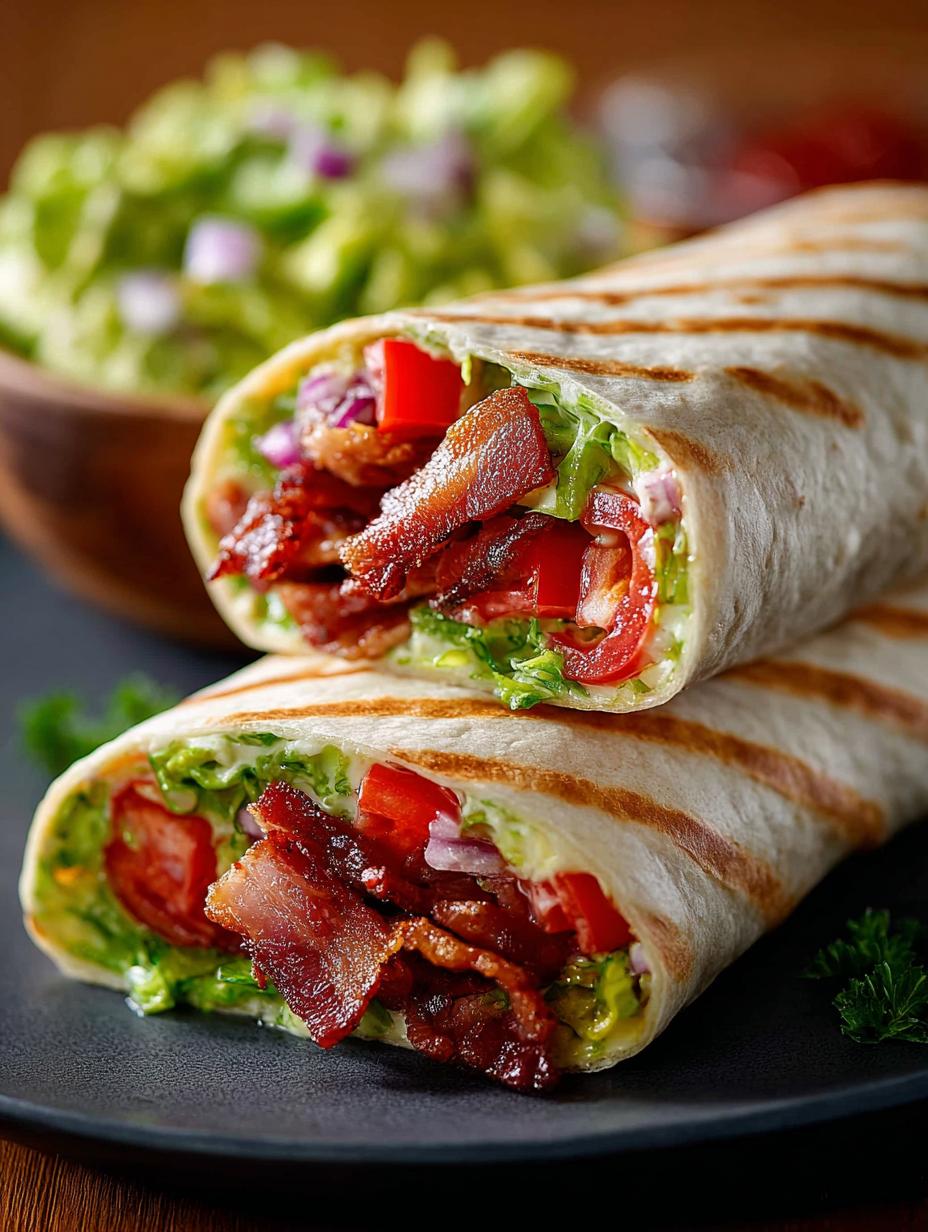 Blt Wraps with Secret Sauce: 7 Irresistible Variations - Blt Wraps with Secret - additional detail