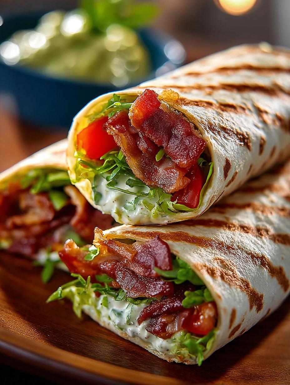Blt Wraps with Secret