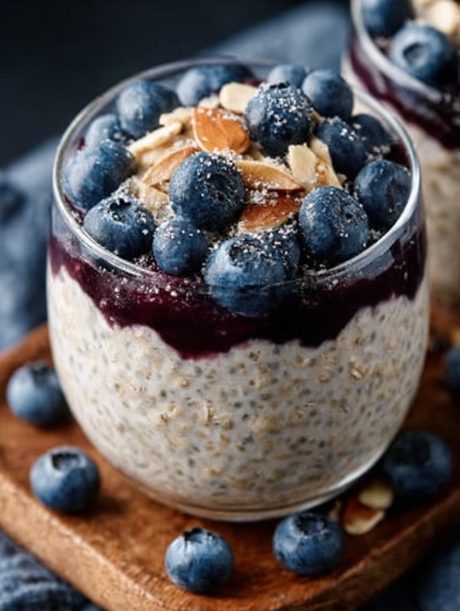 Blueberry Overnight Oats
