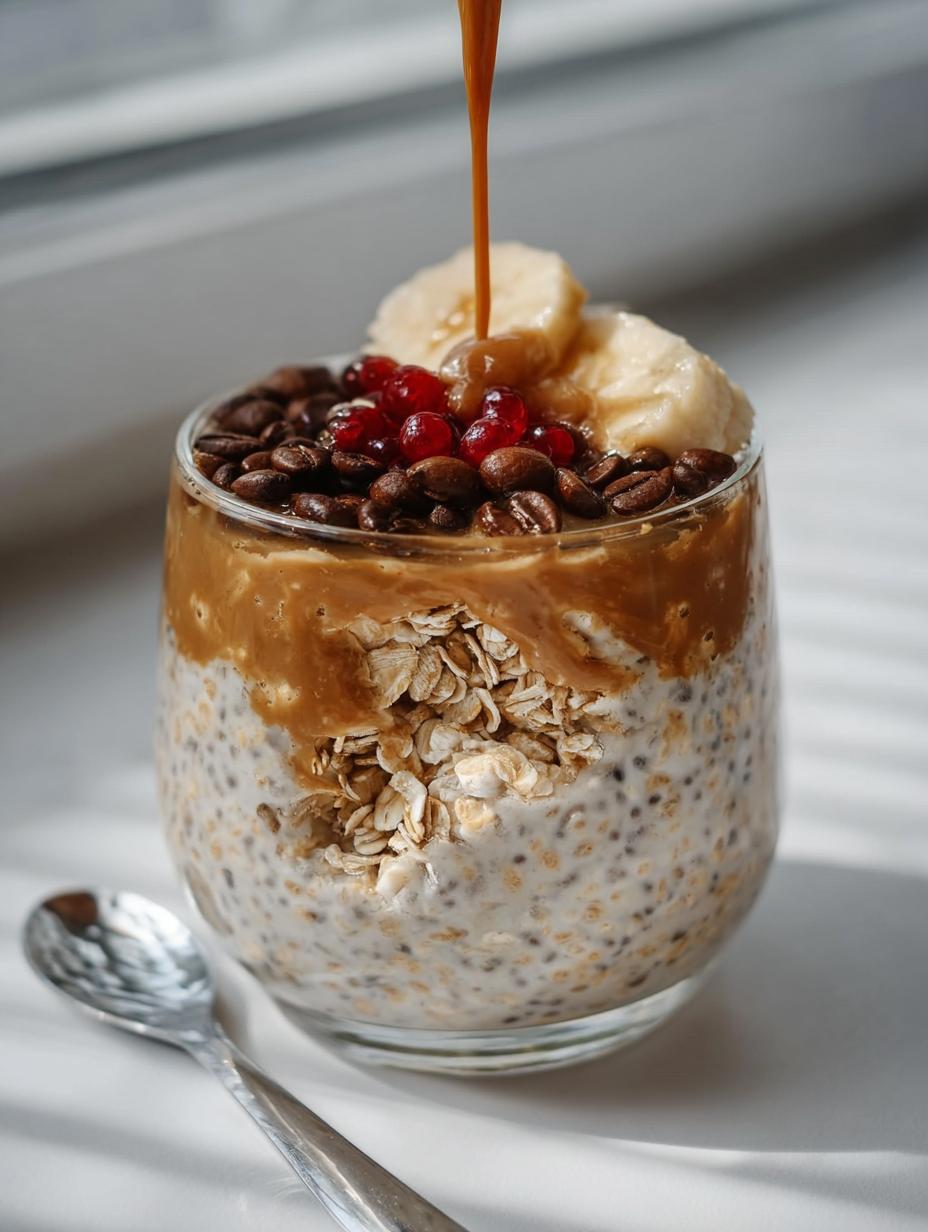 Brewed Coffee Overnight Oats: 5-Minute Energizing Breakfast 6 Brewed Coffee Overnight Oats: 5-Minute Energizing Breakfast - Brewed Coffee Overnight Oats - additional detail