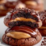 Buckeye Brownie Cookies