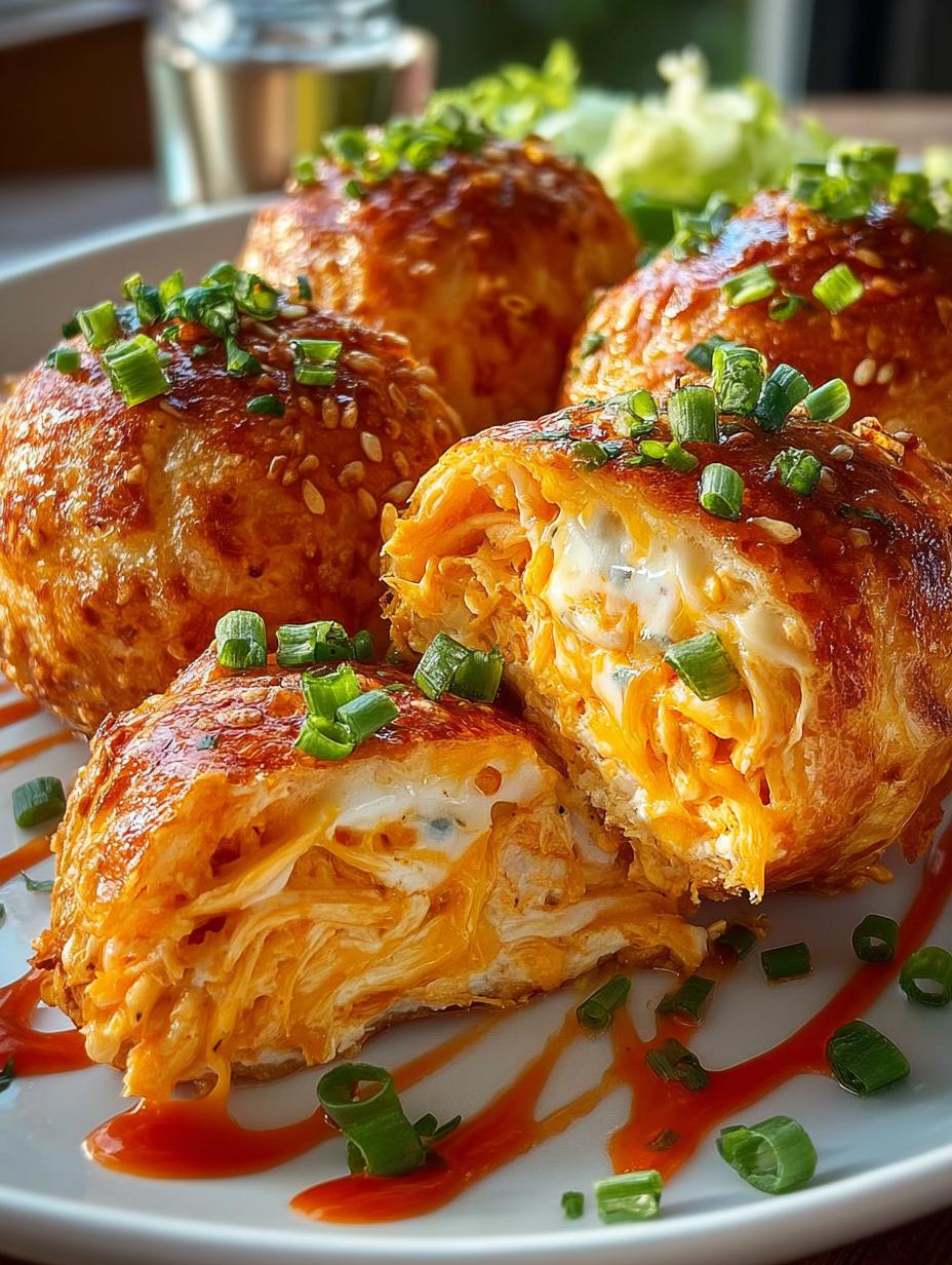Irresistible Buffalo Chicken Bombs Snack to Savor - Buffalo Chicken Bombs Snack - main visual representation