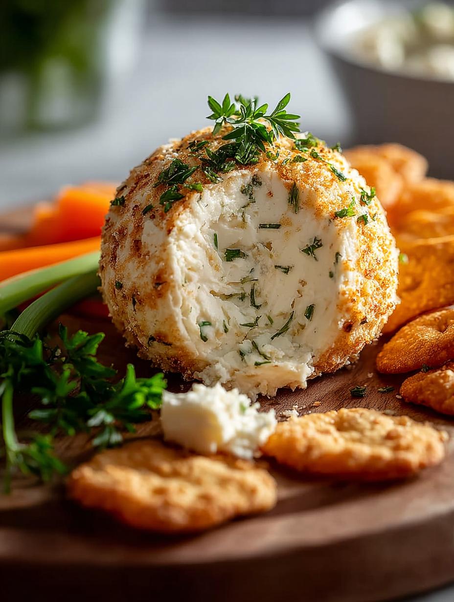 Delicious Buttermilk Ranch Cheeseball for Any Occasion - Buttermilk Ranch Cheeseball - additional detail
