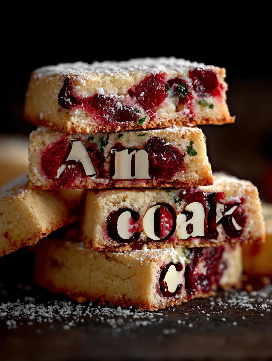 Buttery Cranberry Orange Shortbread Bliss Awaits You - Buttery Cranberry Orange Shortbread - main visual representation