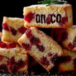 Buttery Cranberry Orange Shortbread