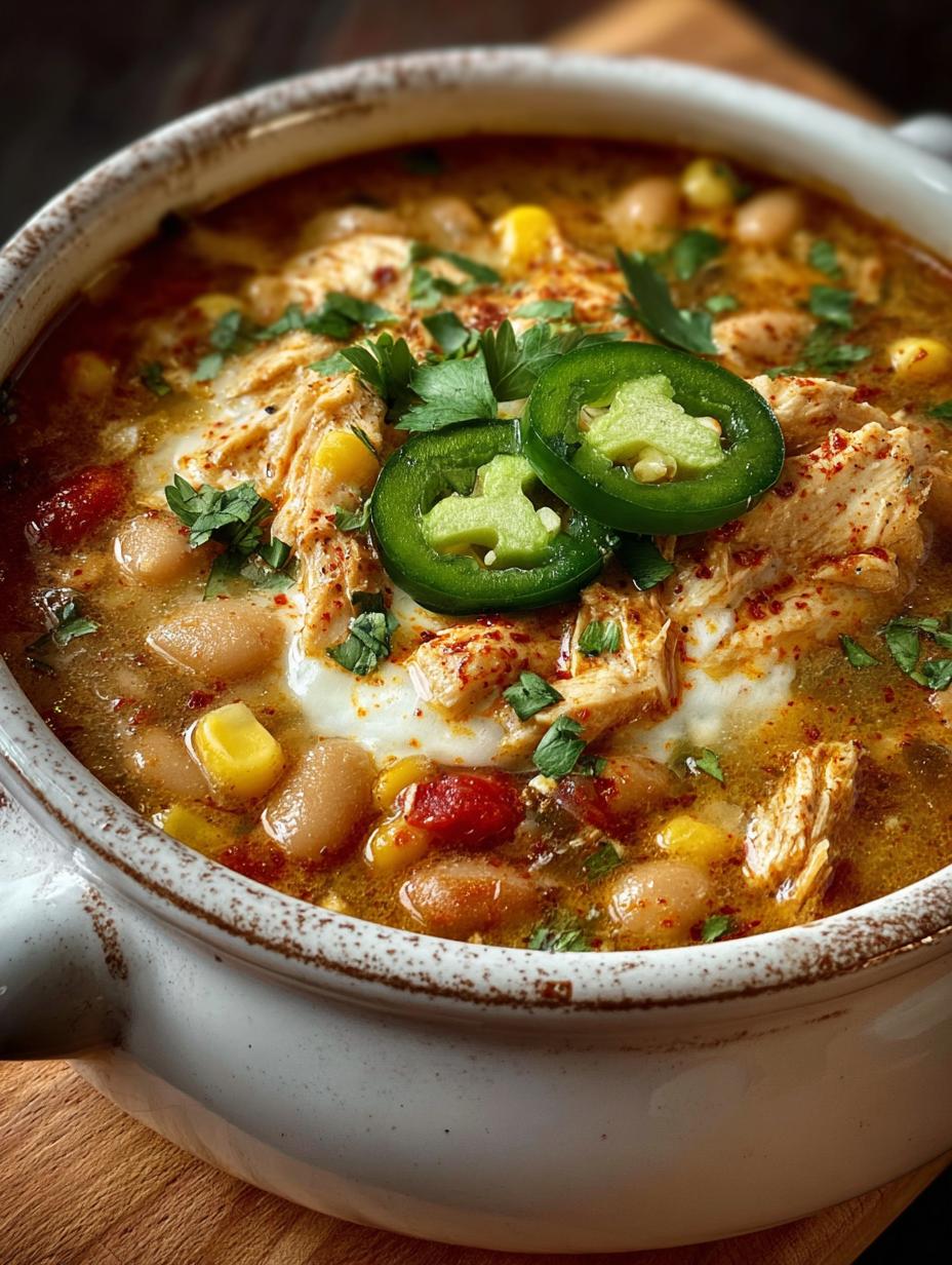 Cajun White Chicken Chili