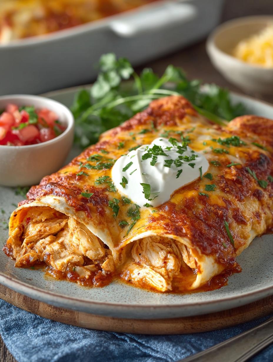 Chicken Enchiladas: 7 Easy Steps for Best Ever Dinner - Chicken Enchiladas - main visual representation