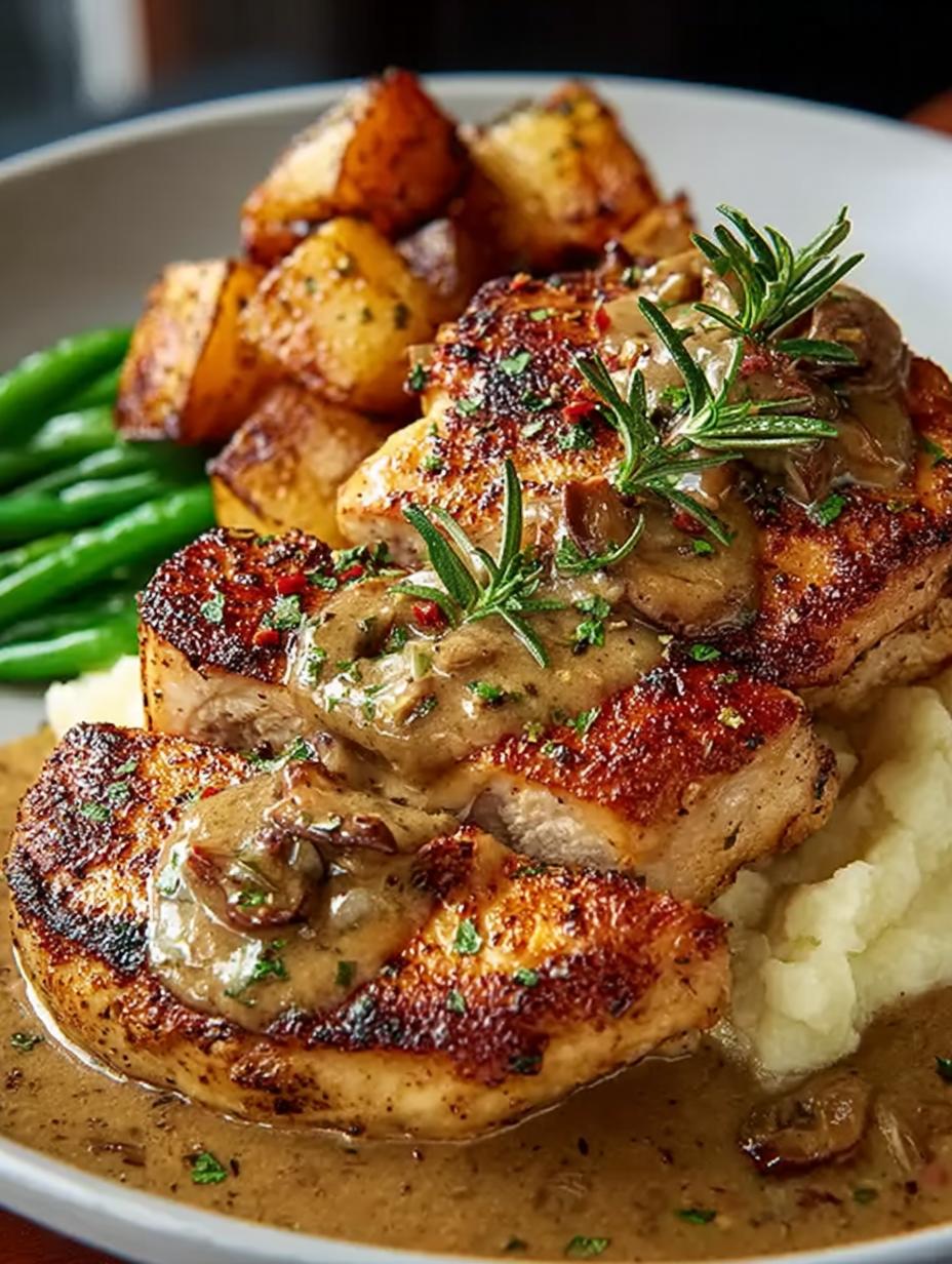 Chicken Garlic Gravy: 5 Steps to Rich Comfort Food 5 Irresistible Chicken Garlic Gravy served over creamy mashed potatoes