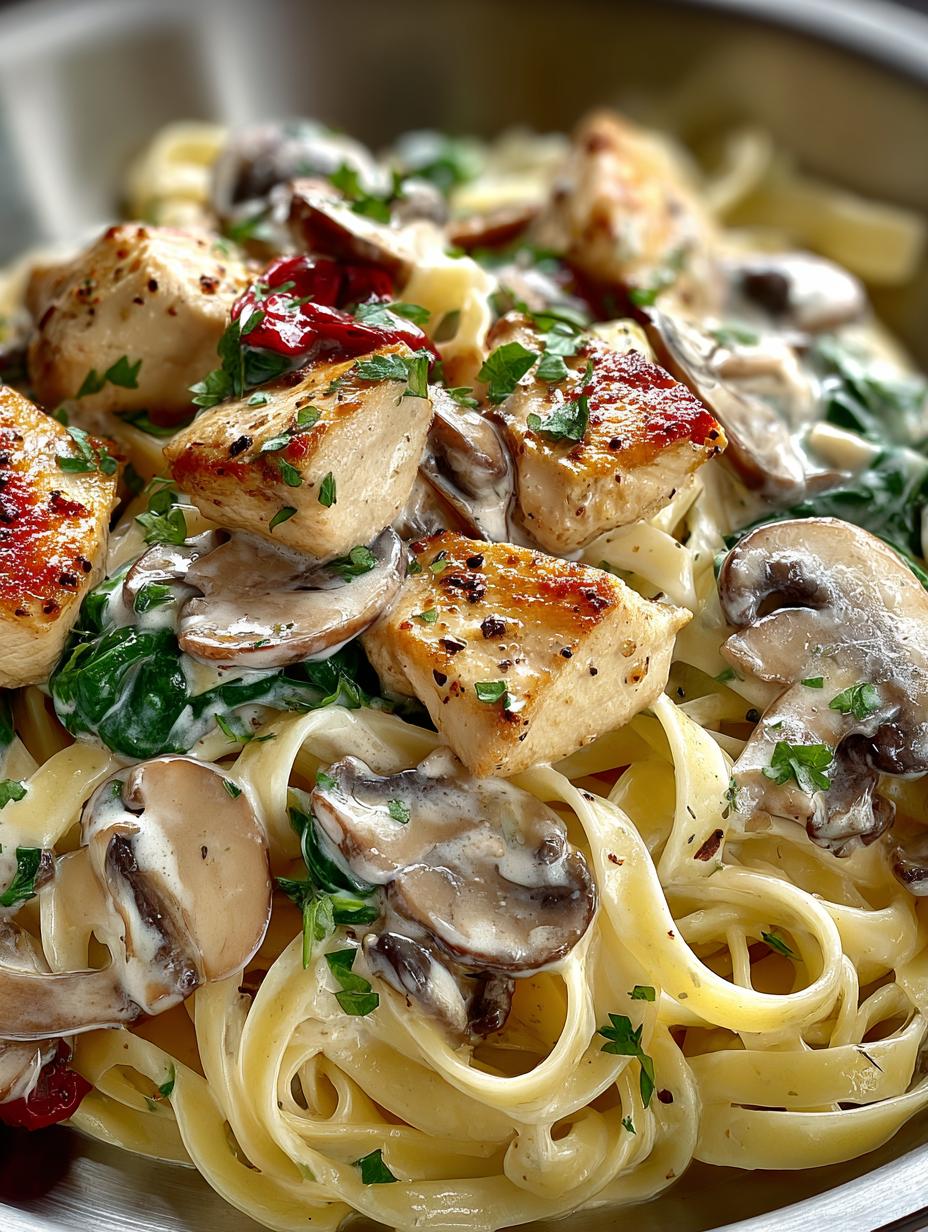 Delicious Chicken Mushroom Pasta: 5 Easy Steps to Perfection - Chicken Mushroom Pasta - main visual representation