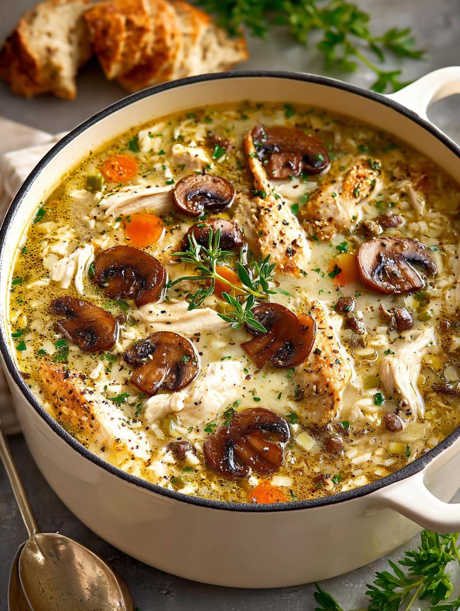 Chicken Mushroom Soup: 7 Comforting Benefits for You - Chicken Mushroom Soup - main visual representation