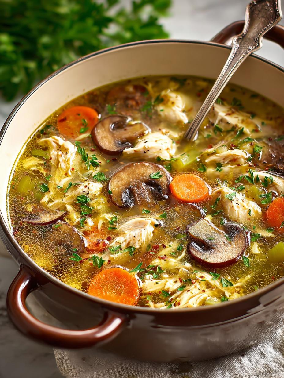 Chicken Mushroom Soup