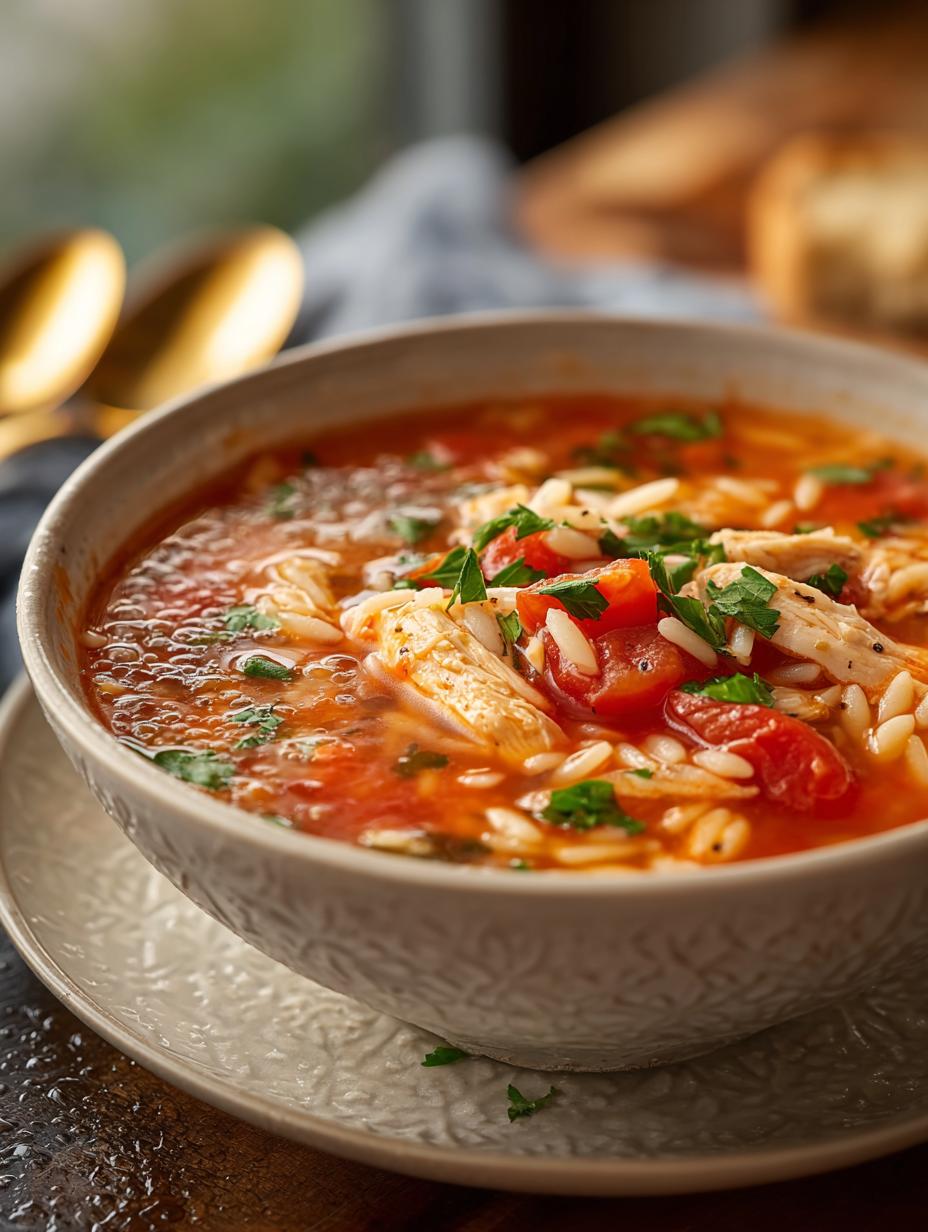 Chicken Orzo Tomato Soup: 7 Comforting Secrets Revealed - Chicken Orzo Tomato Soup - main visual representation
