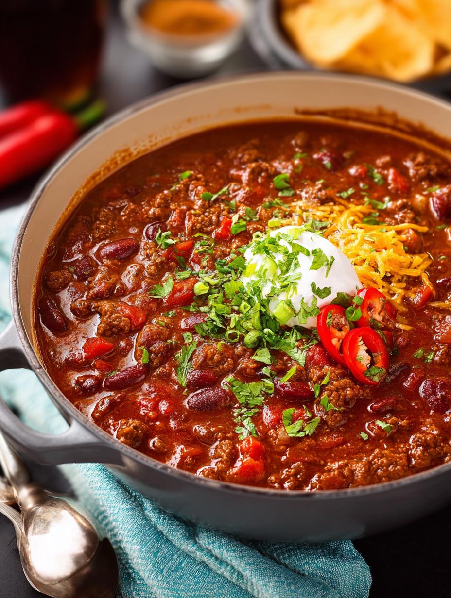 Chili: 7 Steps to a Perfectly Hearty Soup - Chili - main visual representation