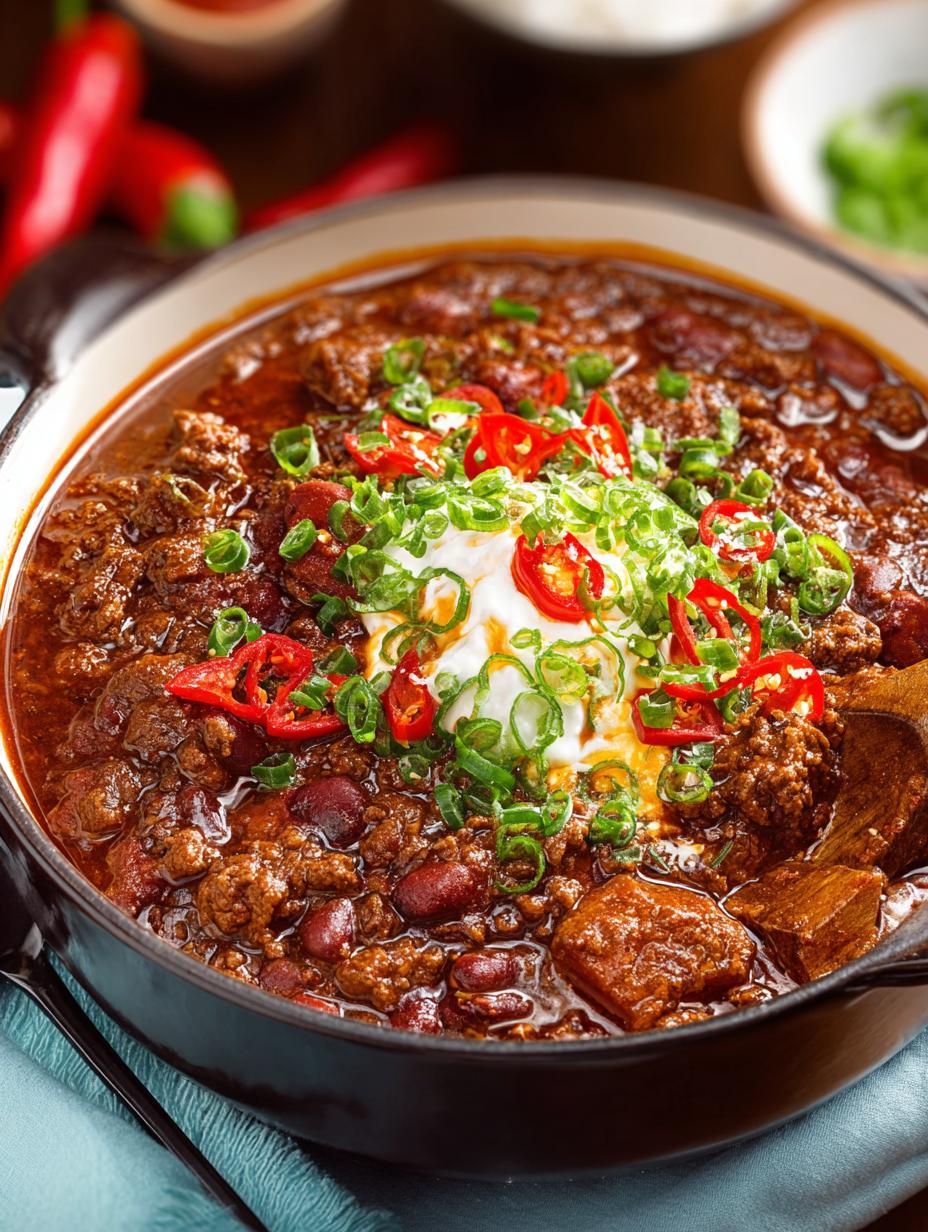 Chili: 7 Steps to a Perfectly Hearty Soup - Chili - additional detail