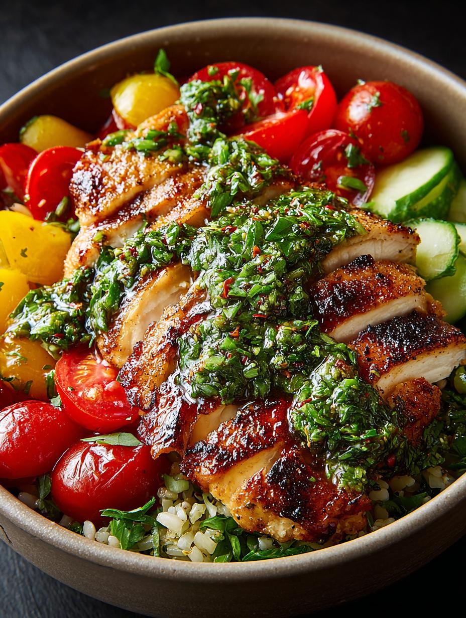 Chimichurri Chicken Bowl Bold