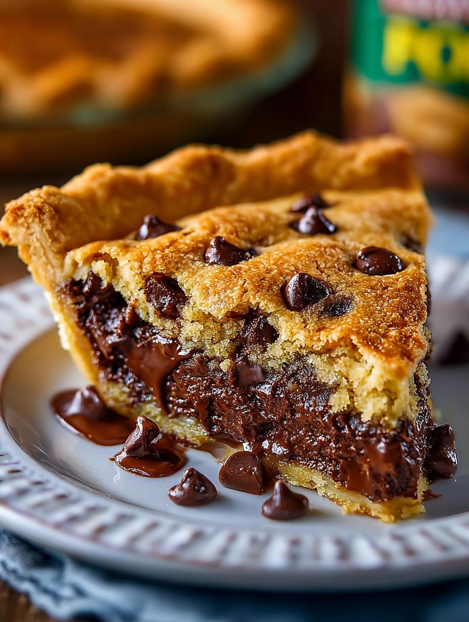 Chocolate Chip Cookie Pie: 8 Irresistible Reasons to Indulge 5 Chocolate Chip Cookie Pie: 8 Irresistible Reasons to Indulge - Chocolate Chip Cookie Pie - main visual representation