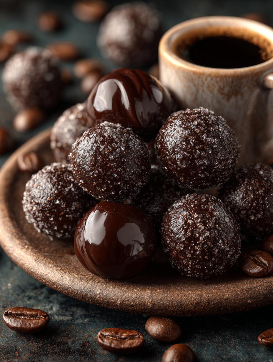 Chocolate Espresso Bean Bites: 5 Irresistible Treats 6 Chocolate Espresso Bean Bites: 5 Irresistible Treats - Chocolate Espresso Bean Bites - additional detail