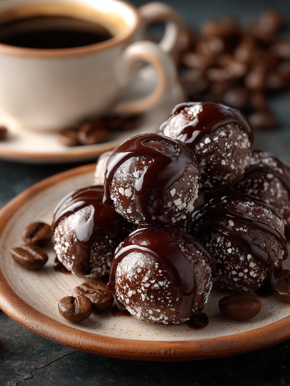 Chocolate Espresso Bean Bites