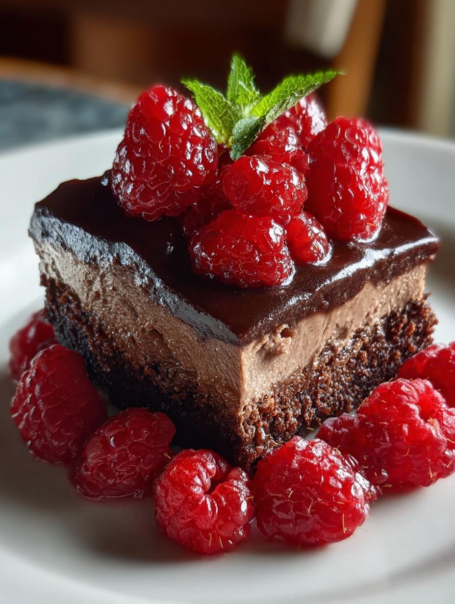 Chocolate Raspberry Dessert