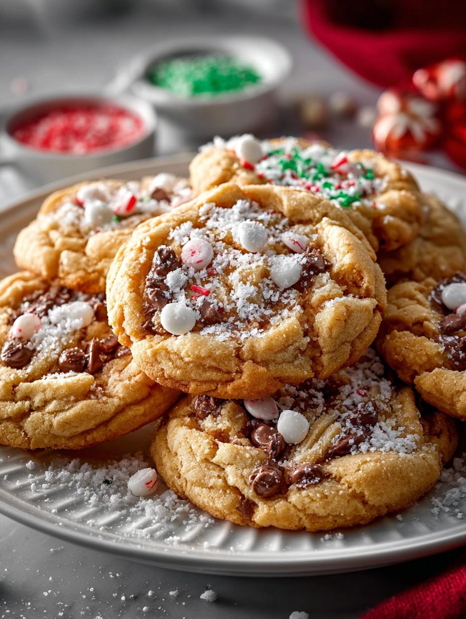 Christmas Kitchen Sink Cookies
