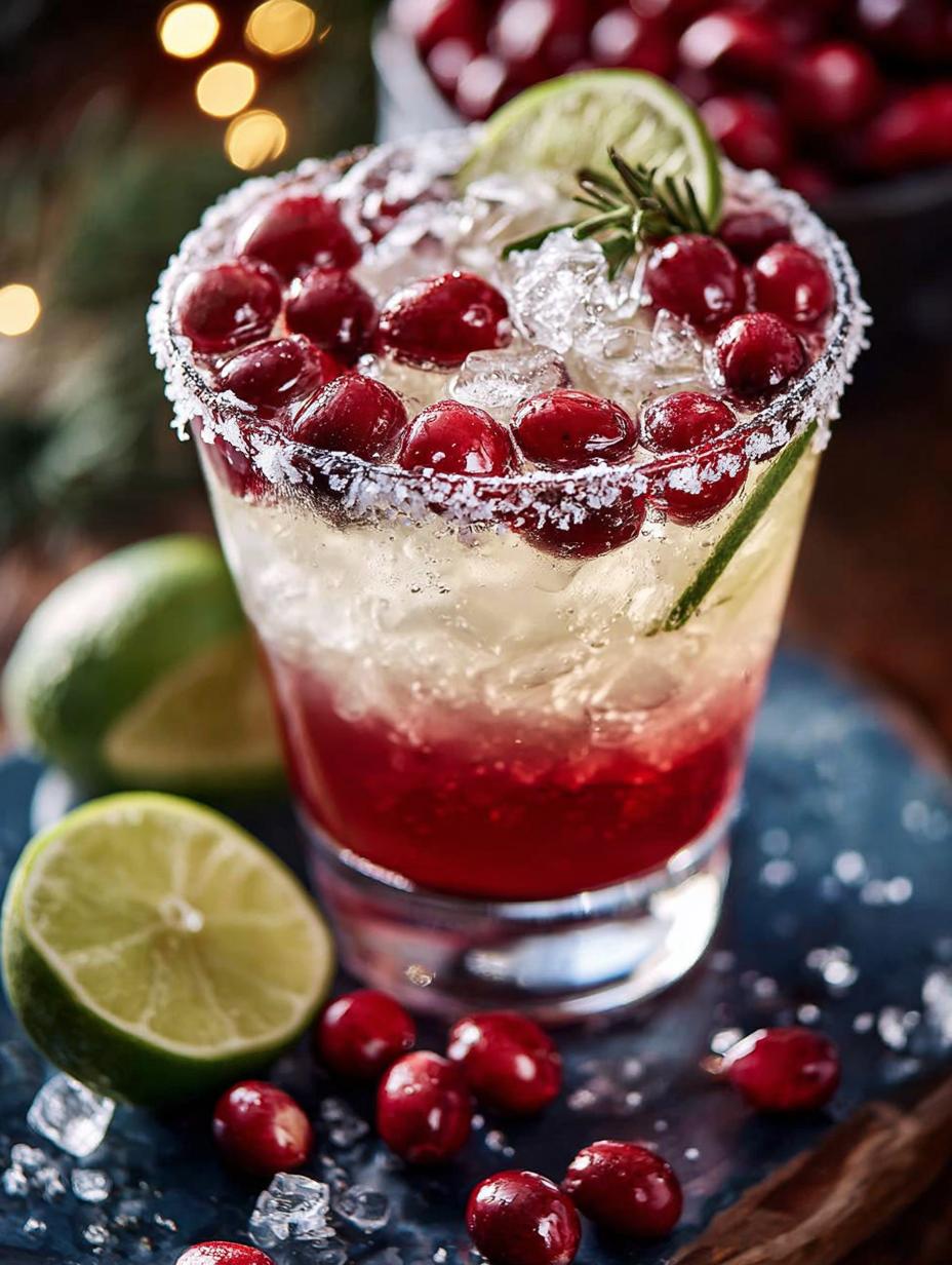 Christmas Margarita Festive Sips