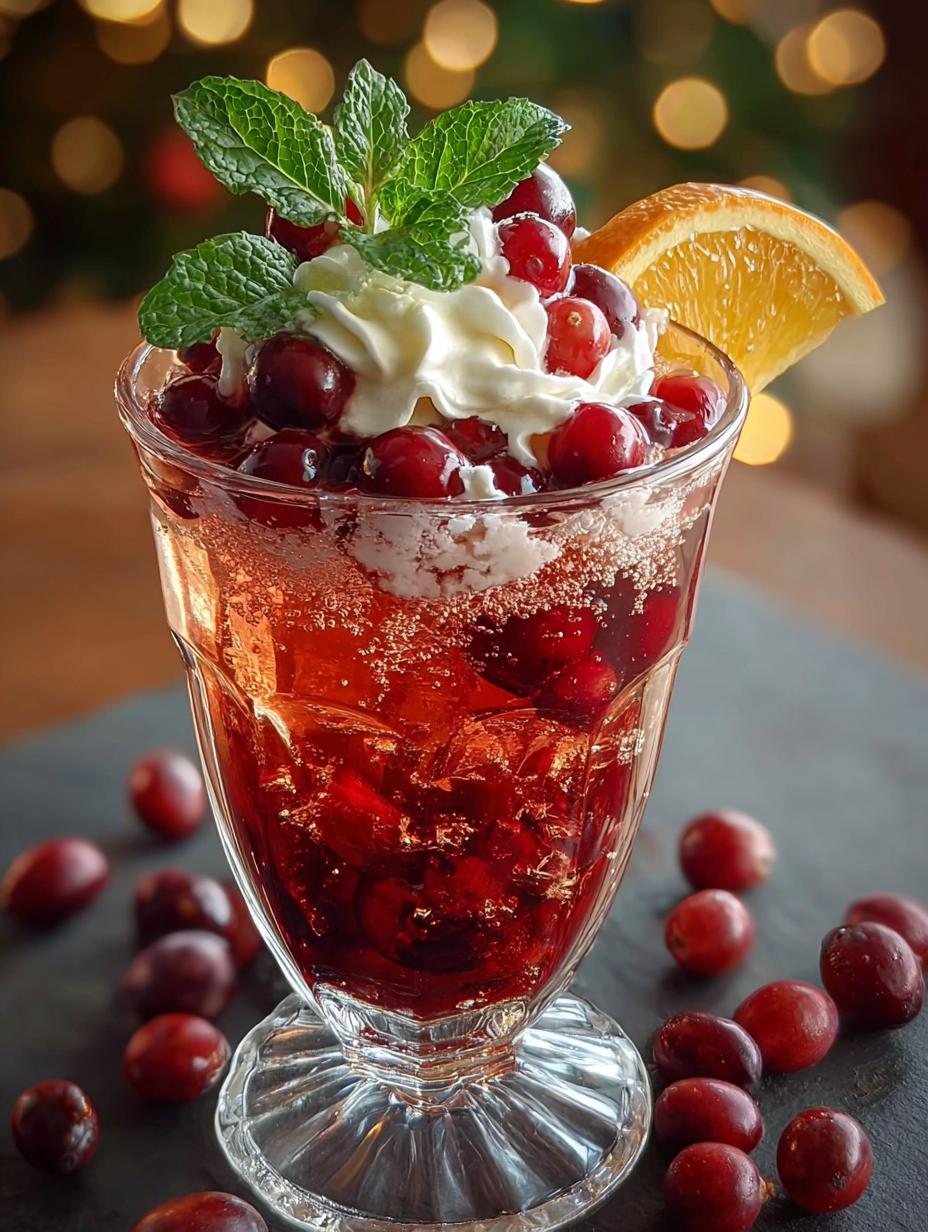 Christmas Mocktails Festive Drinks