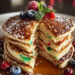 Christmas Pancakes Fluffy Holiday