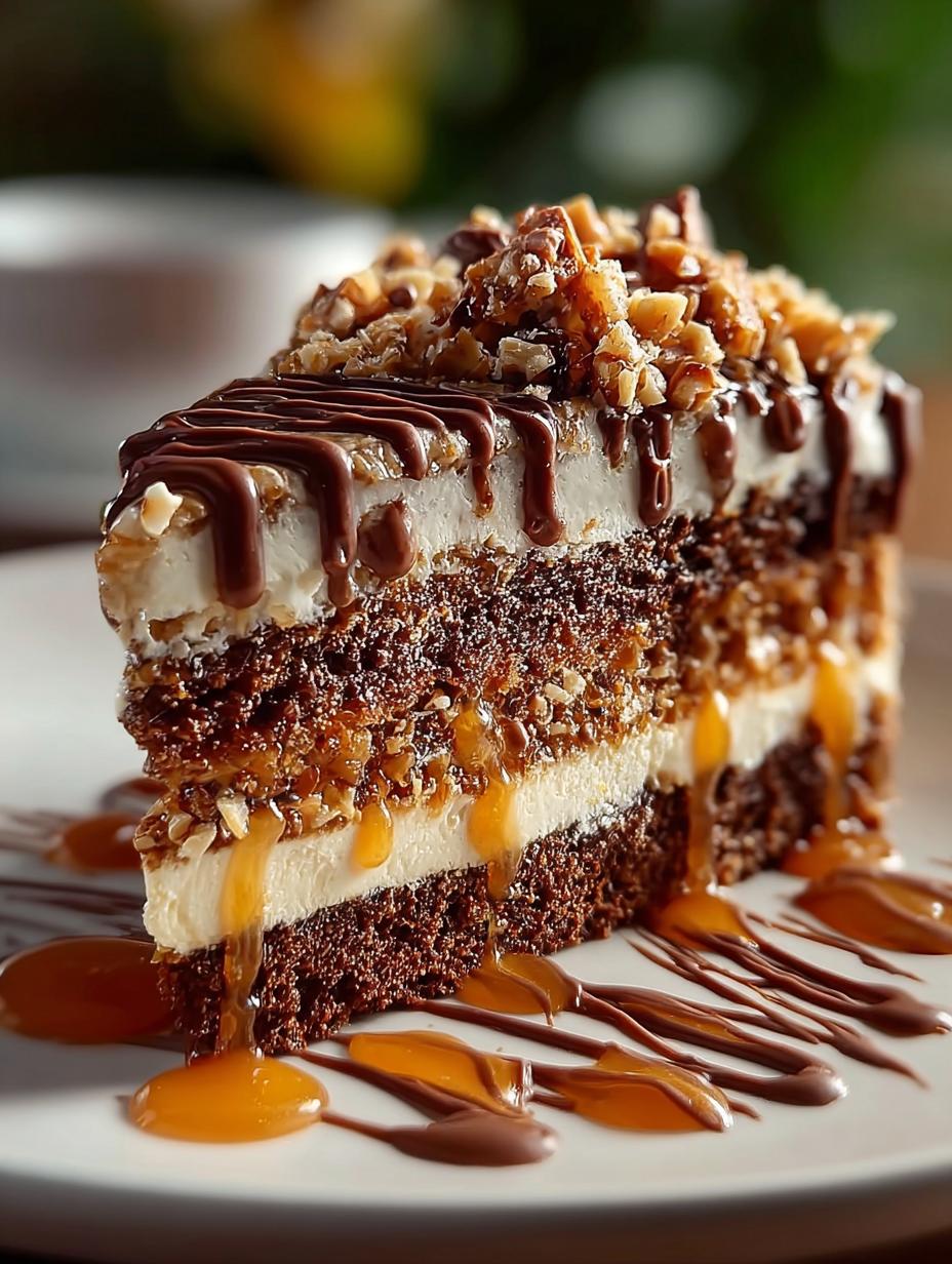 Christmas Toffee Crunch Cake