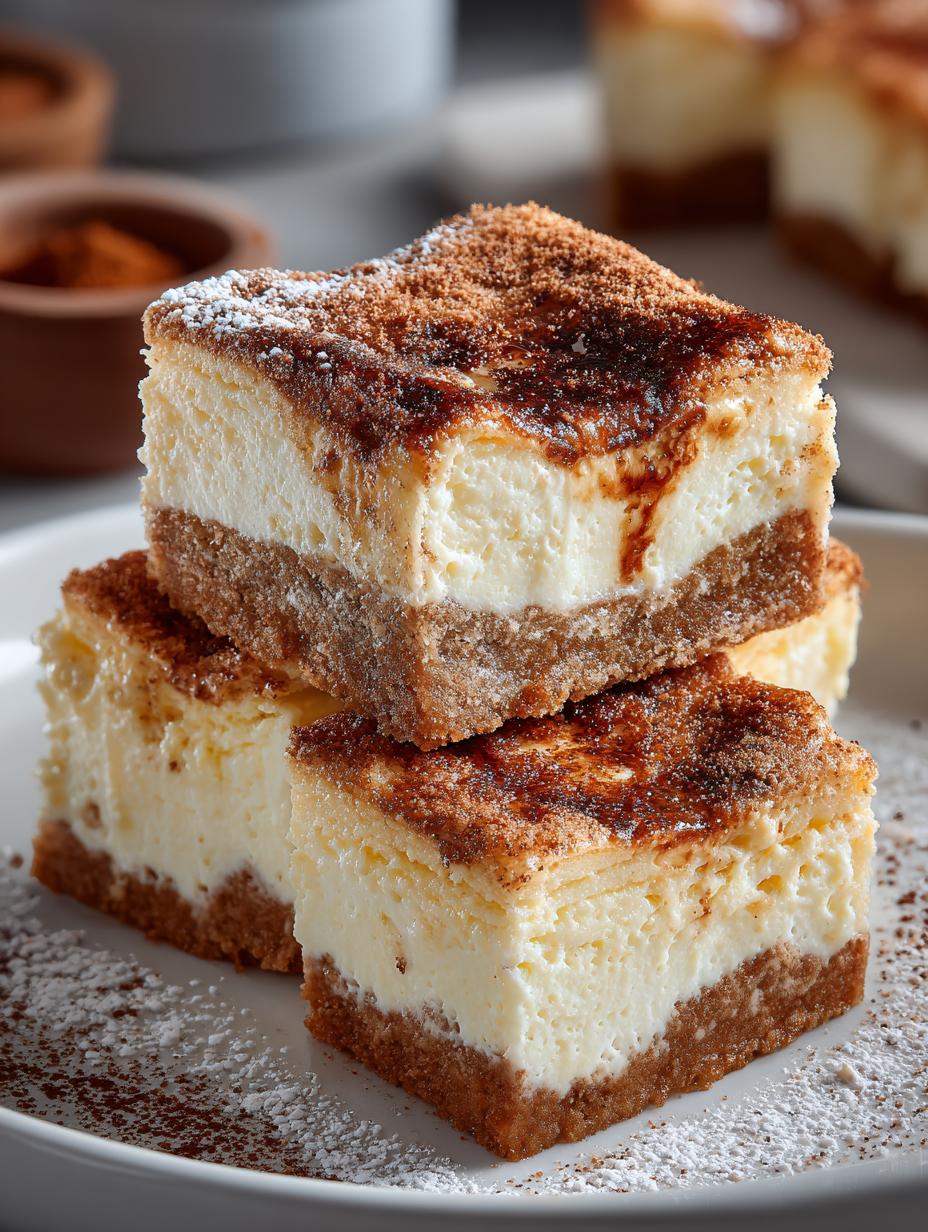 Churro Cheesecake Bars: 5 Irresistible Variations to Try - Churro Cheesecake Bars - main visual representation
