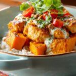 Coconut Chicken Sweet Potato