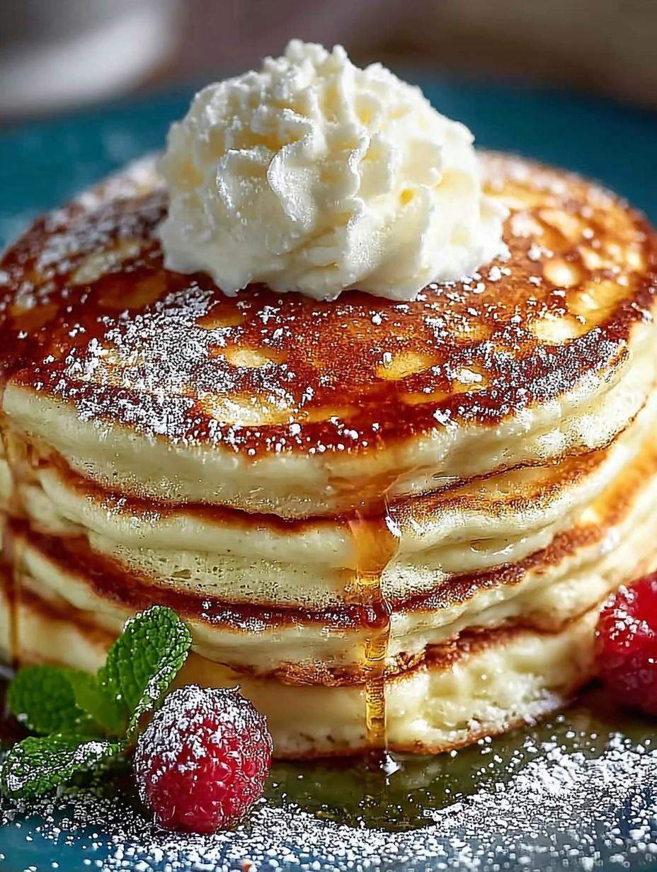 Coconut Cream Pancakes