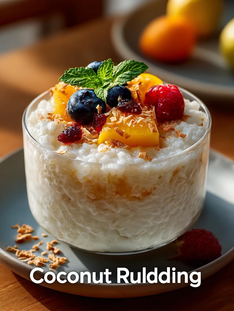 Delicious Coconut Rice Pudding: 5 Simple Steps - Coconut Rice Pudding - additional detail