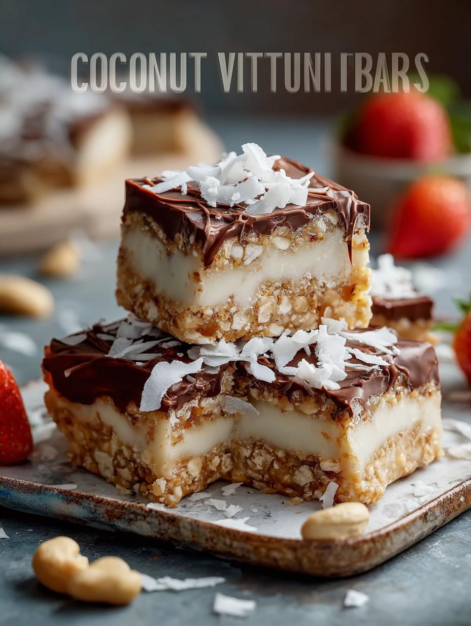 Coconut Vanilla Protein Bars