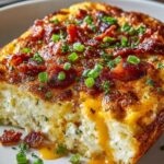 Crack Breakfast Casserole Cheesy