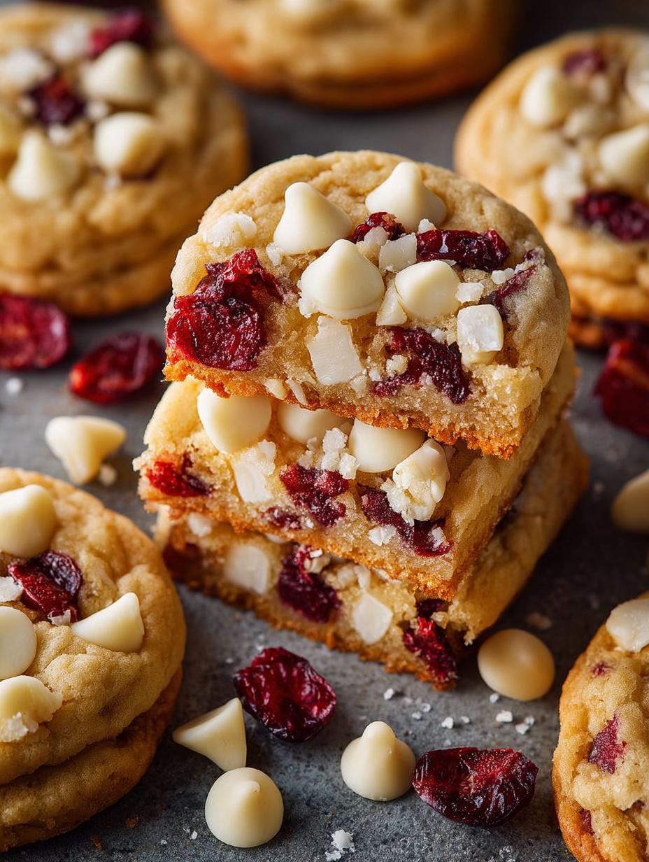 Cranberry White Chocolate Macadamia Nut Cookies to Savor - Cranberry White Chocolate Macadamia - main visual representation