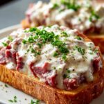 Creamed Chipped Beef Toast
