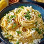 Creamy Lemon Feta Pasta