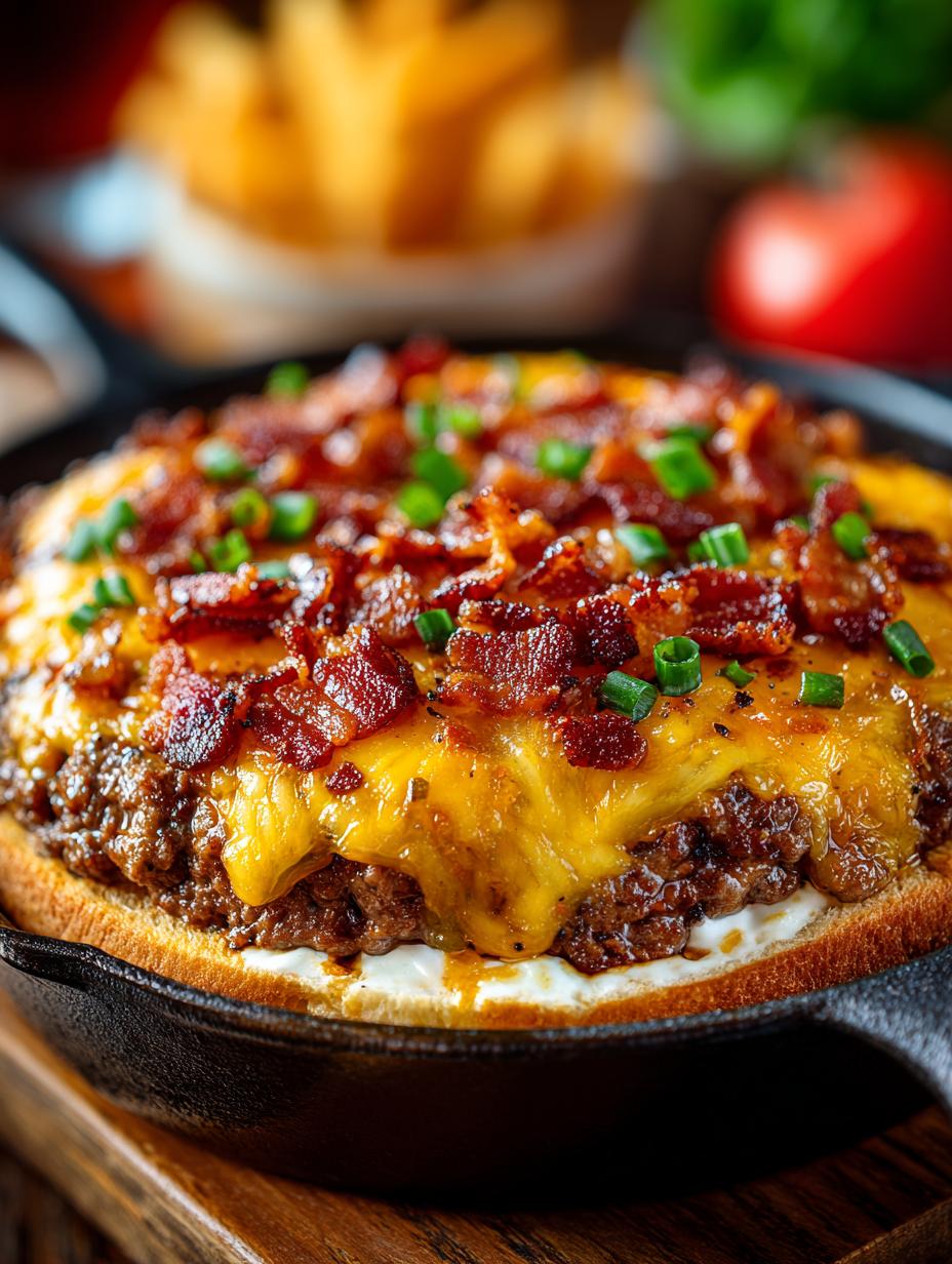 Creamy Skillet Bacon Cheeseburger: 5-Step Delight - Creamy Skillet Bacon Cheeseburger - main visual representation