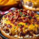 Creamy Skillet Bacon Cheeseburger