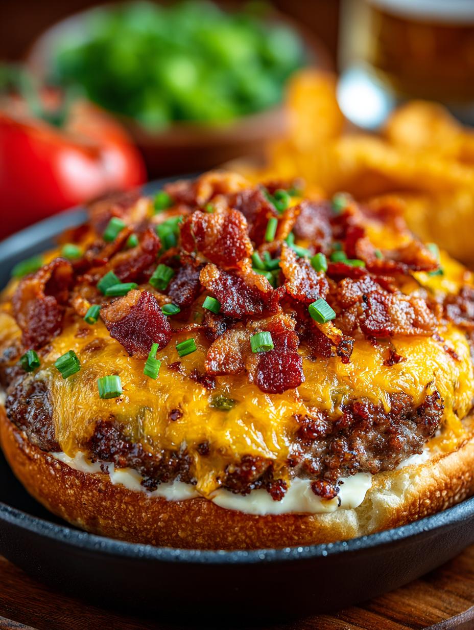 Creamy Skillet Bacon Cheeseburger: 5-Step Delight - Creamy Skillet Bacon Cheeseburger - additional detail