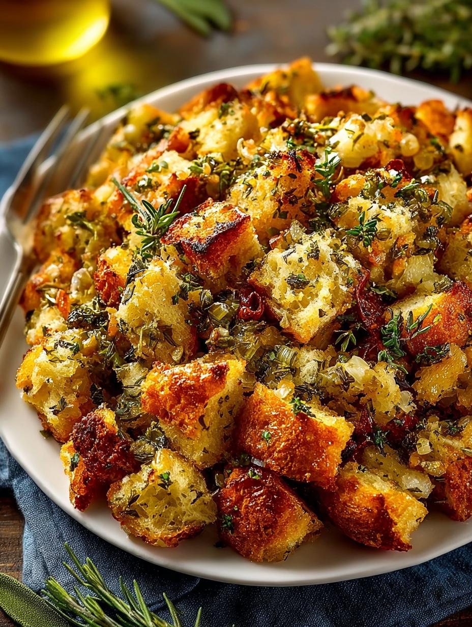 Crispy Herb Stuffing: 5 Savory Secrets for Perfection - Crispy Herb Stuffing - main visual representation